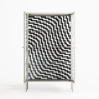 Wave In Wave - Cabinet - Guido De Boer - Chalk - Clear glass