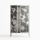 Petros - Cabinet - Amy Suther - Chalk - Overlay Glass
