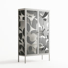 Petros - Cabinet - Amy Suther - Chalk - Overlay Glass