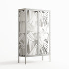 Touch the Ground - Cabinet - Amy Suther - Chalk - Overlay Glass