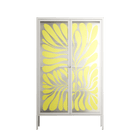 Alaria - Cabinet - Amy Suther - Chalk - Overlay Glass