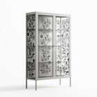 Barbed Bloom - Cabinet - Daphna Sebbane - Chalk - Overlay Glass