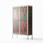 Hours - Cabinet - Oluwaseyi Samuel Adebayo - Chalk - Overlay Glass