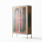 JJ - Cabinet - Oluwaseyi Samuel Adebayo - Chalk - Overlay Glass