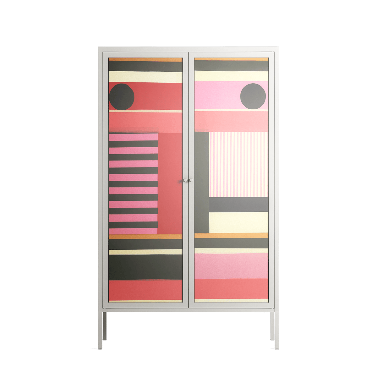 Harmonic - Cabinet - Rikki Hewitt - Chalk - Overlay Glass