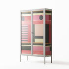 Harmonic - Cabinet - Rikki Hewitt - Chalk - Overlay Glass