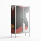 Plume - Cabinet - Rikki Hewitt - Chalk - Overlay Glass
