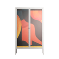 Swift - Cabinet - Rikki Hewitt - Chalk - Overlay Glass