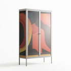 Swift - Cabinet - Rikki Hewitt - Chalk - Overlay Glass