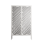 Wave In Wave - Cabinet - Guido De Boer - Chalk - Overlay Glass