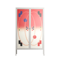 Parallel Mirage - Cabinet - Oluwaseyi Samuel Adebayo  - Chalk - Overlay Glass