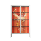 Drink And Cherries - Cabinet - Raissa Oltmanns - Chalk - Clear glass
