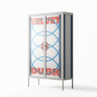 Velvet Dusk - Cabinet - Oluwaseyi Samuel Adebayo - Chalk - Overlay Glass