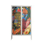 The Towering Hall Full Of Light - Cabinet - Nick Liefhebber - Chalk - Clear glass