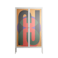 JJ - Cabinet - Oluwaseyi Samuel Adebayo - Chalk - Overlay Glass