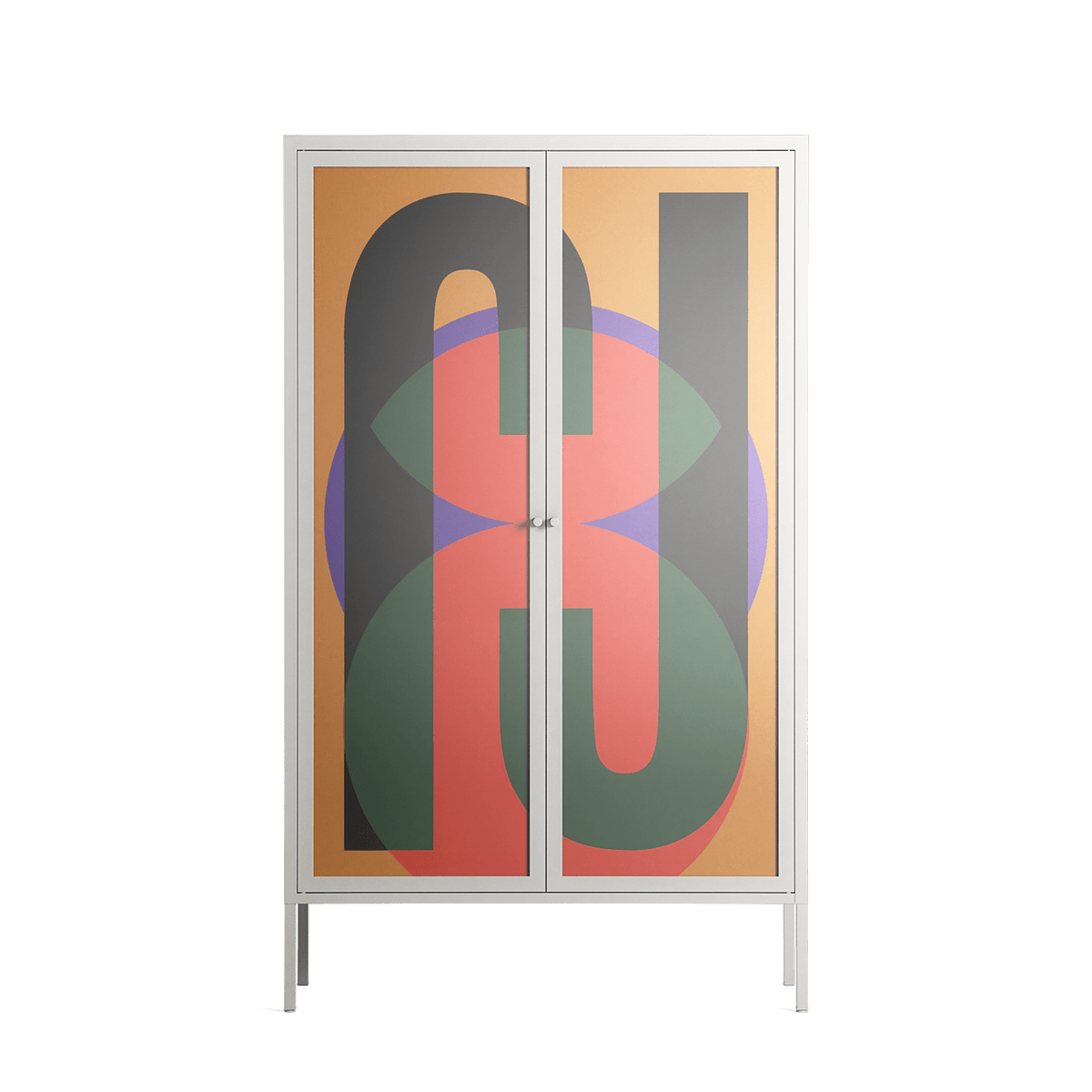 JJ - Cabinet - Oluwaseyi Samuel Adebayo - Chalk - Overlay Glass