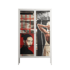 Where We Belong - Cabinet - Sophie Goudman-Peachey - Chalk - Clear glass