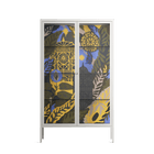 The Towering Hall Full Of Light 2 - Cabinet - Nick Liefhebber - Chalk - Clear glass