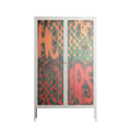 Hours - Cabinet - Oluwaseyi Samuel Adebayo - Chalk - Overlay Glass