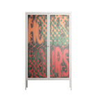 Hours - Cabinet - Oluwaseyi Samuel Adebayo - Chalk - Overlay Glass