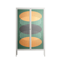 Soul Split - Cabinet - Oluwaseyi Samuel Adebayo - Chalk - Overlay Glass
