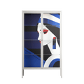Beyond The Veil Of Consciousness - Cabinet - Mathilda Kienast - Chalk - Clear glass