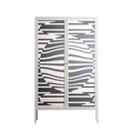 Wave Lens - Cabinet - Oluwaseyi Samuel Adebayo - Chalk - Overlay Glass