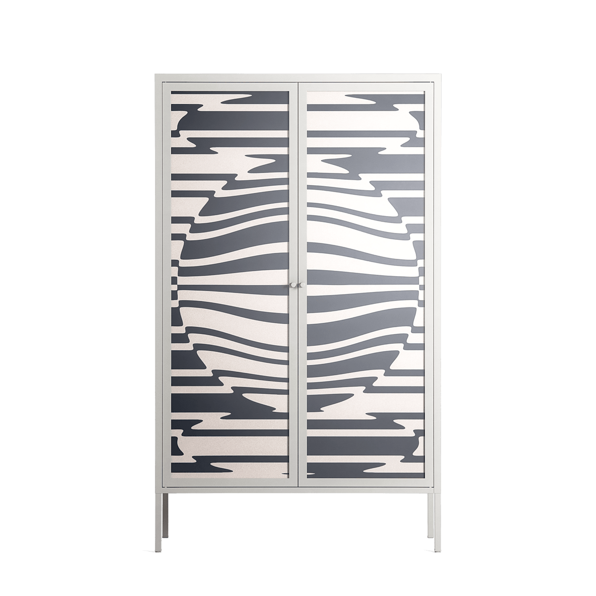 Wave Lens - Cabinet - Oluwaseyi Samuel Adebayo - Chalk - Overlay Glass