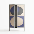 Entrance - Cabinet - Oluwaseyi Samuel Adebayo - Chalk - Overlay Glass