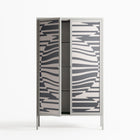 Wave Lens - Cabinet - Oluwaseyi Samuel Adebayo - Chalk - Overlay Glass