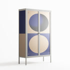 Entrance - Cabinet - Oluwaseyi Samuel Adebayo - Chalk - Overlay Glass