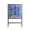 Everything is Confusing - Loft Cabinet - Alexander Khabbazi - Antracite - Clear glass