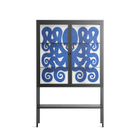 Everything is Confusing - Loft Cabinet - Alexander Khabbazi - Antracite - Clear glass