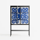 Everything is Confusing - Loft Cabinet - Alexander Khabbazi - Antracite - Clear glass