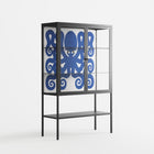 Everything is Confusing - Loft Cabinet - Alexander Khabbazi - Antracite - Clear glass