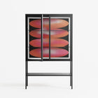 Repeating - Loft Cabinet - Alexander Khabbazi - Antracite - Clear glass