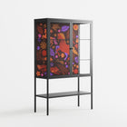 The Secret Herb Garden In The Forest 2 - Loft Cabinet - Nick Liefhebber - Antracite - Clear glass