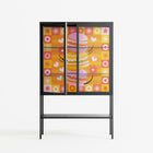 Cake - Loft Cabinet - Heather Zhou - Antracite - Clear glass