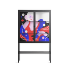 Dream - Loft Cabinet - Heather Zhou - Antracite - Clear glass