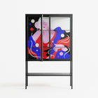Dream - Loft Cabinet - Heather Zhou - Antracite - Clear glass
