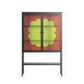 Fernis - Loft Cabinet - Linus Lohoff - Antracite - Clear glass