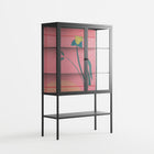 Tender Age in Bloom - Loft Cabinet - Ciara Wade - Antracite - Clear glass