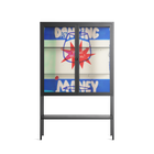 Wino Wagon - Loft Cabinet - Ciara Wade - Antracite - Clear glass