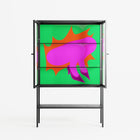 Sit This One Out - Loft Cabinet - Ciara Wade - Antracite - Clear glass
