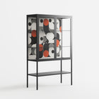 Conserto - Loft Cabinet - Vratislav Pecka - Antracite - Clear glass