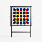 Perspektiva - Loft Cabinet - Vratislav Pecka - Antracite - Clear glass