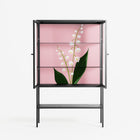 Kalas Konvalj - Loft Cabinet - Nur Rydberg - Antracite - Clear glass