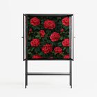 Mormors Rabatt - Loft Cabinet - Nur Rydberg - Antracite - Clear glass