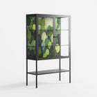 Tummetott - Loft Cabinet - Nur Rydberg - Antracite - Clear glass