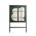 Rest 1 - Loft Cabinet - Andrea Devia-Nuño - Antracite - Clear glass